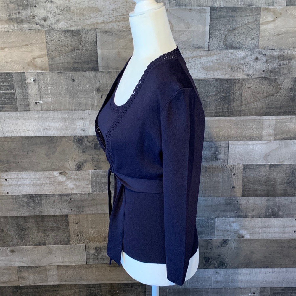 Loft Navy Sweater Set Size XS - Picture 4 of 16